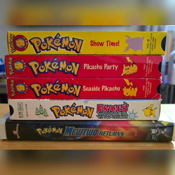 Pokemon Other - Pokémon retro VHS bundle
